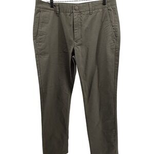 BONOBOS Mens Chino Pants‎ Slim Fit Khaki Stretch Cotton 33x30